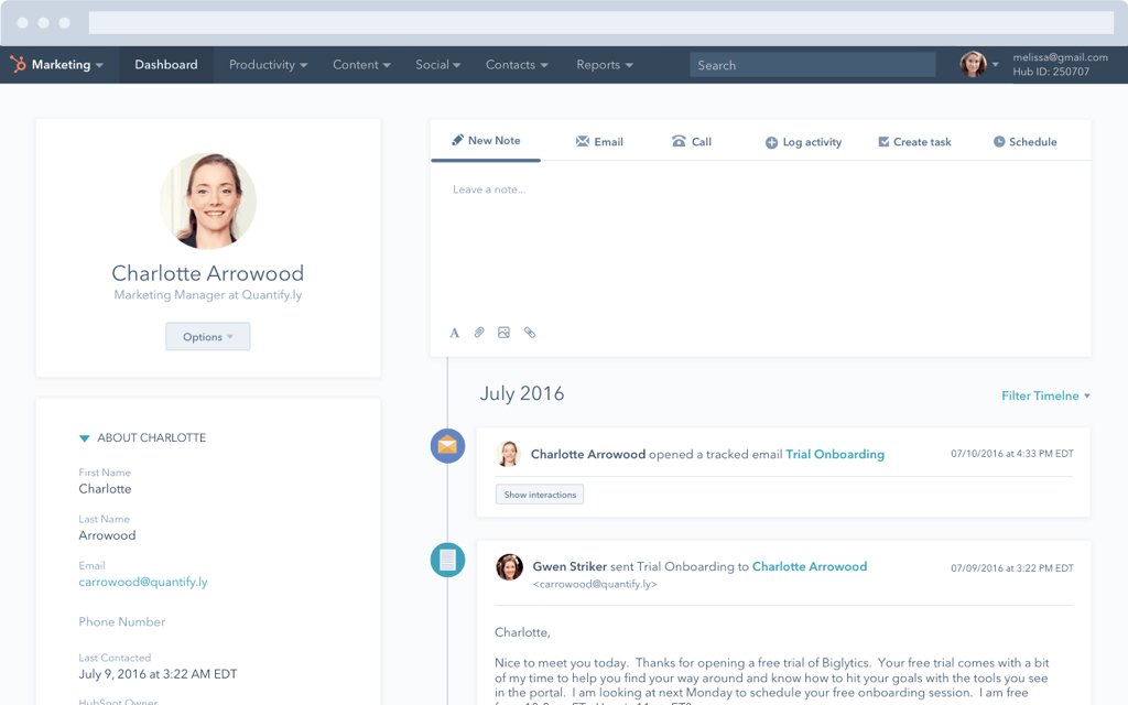 Hubspot - CRM - Fichier Client