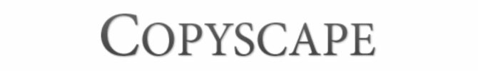 Copyscape - R&eacute;f&eacute;rencement naturel - SEO