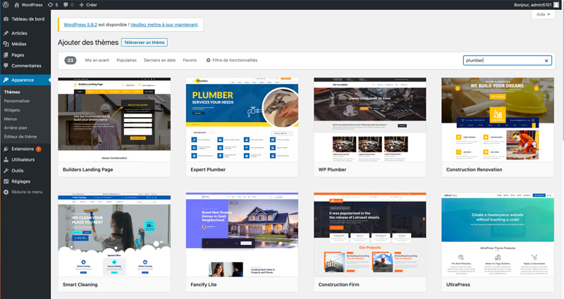 themes-plombier-wordpress