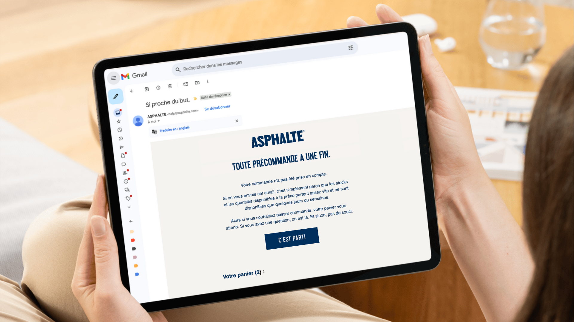 Panier abandonn&eacute; e-commerce
